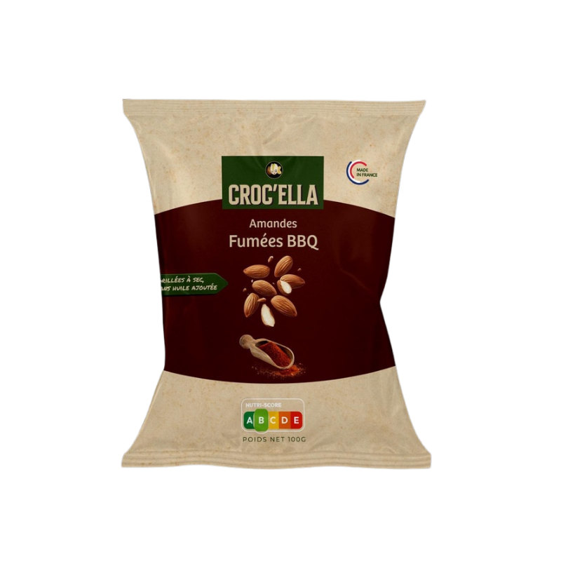 amandes fumées BBQ