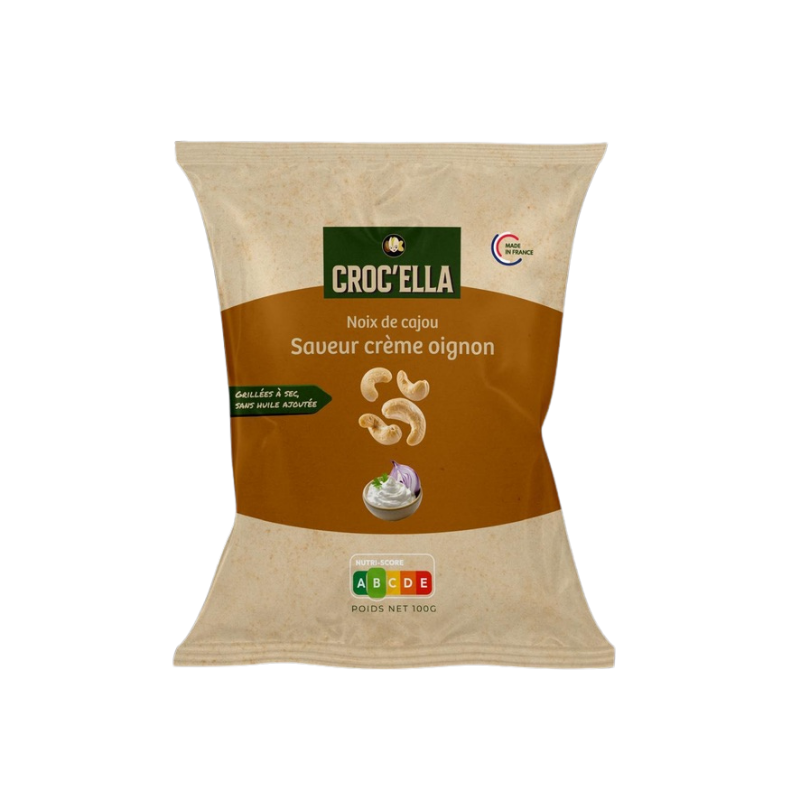noix de cajou saveur creme oignon