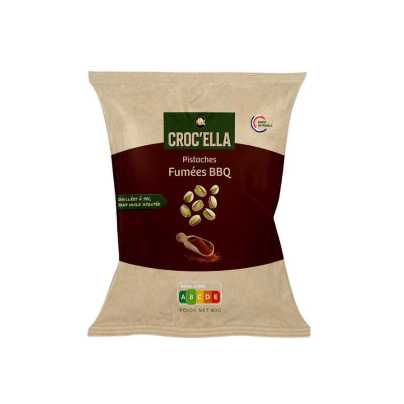 pistaches fumées BBQ